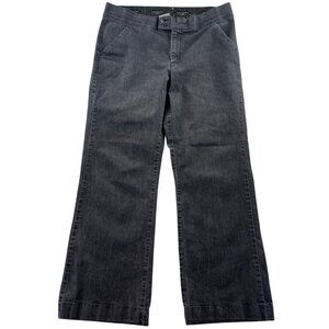 Lee Women's Jeans 14 Medium No Gap Waistband Gray Denim